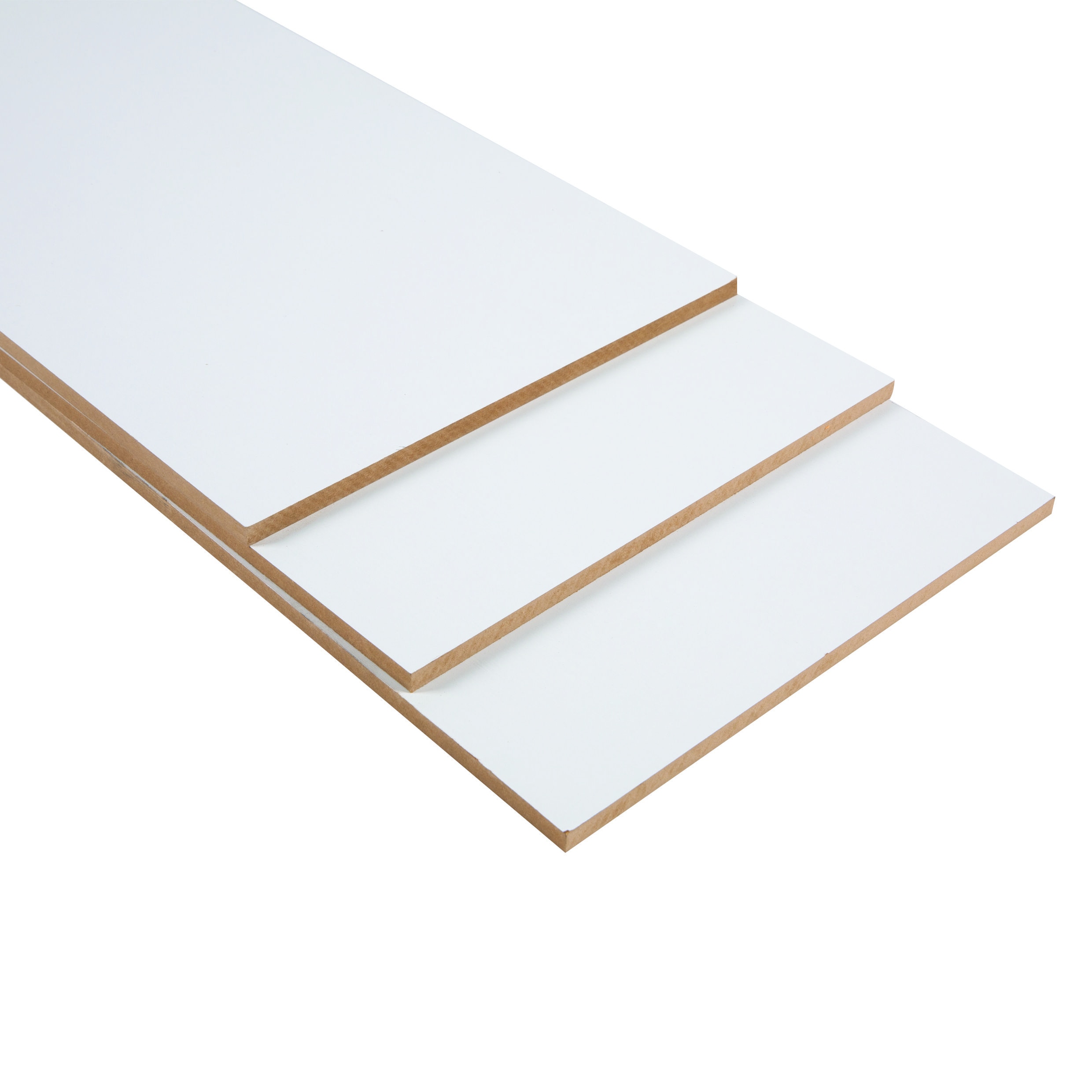 Set contratoc usa, MDF, alb, 203 x 30 cm