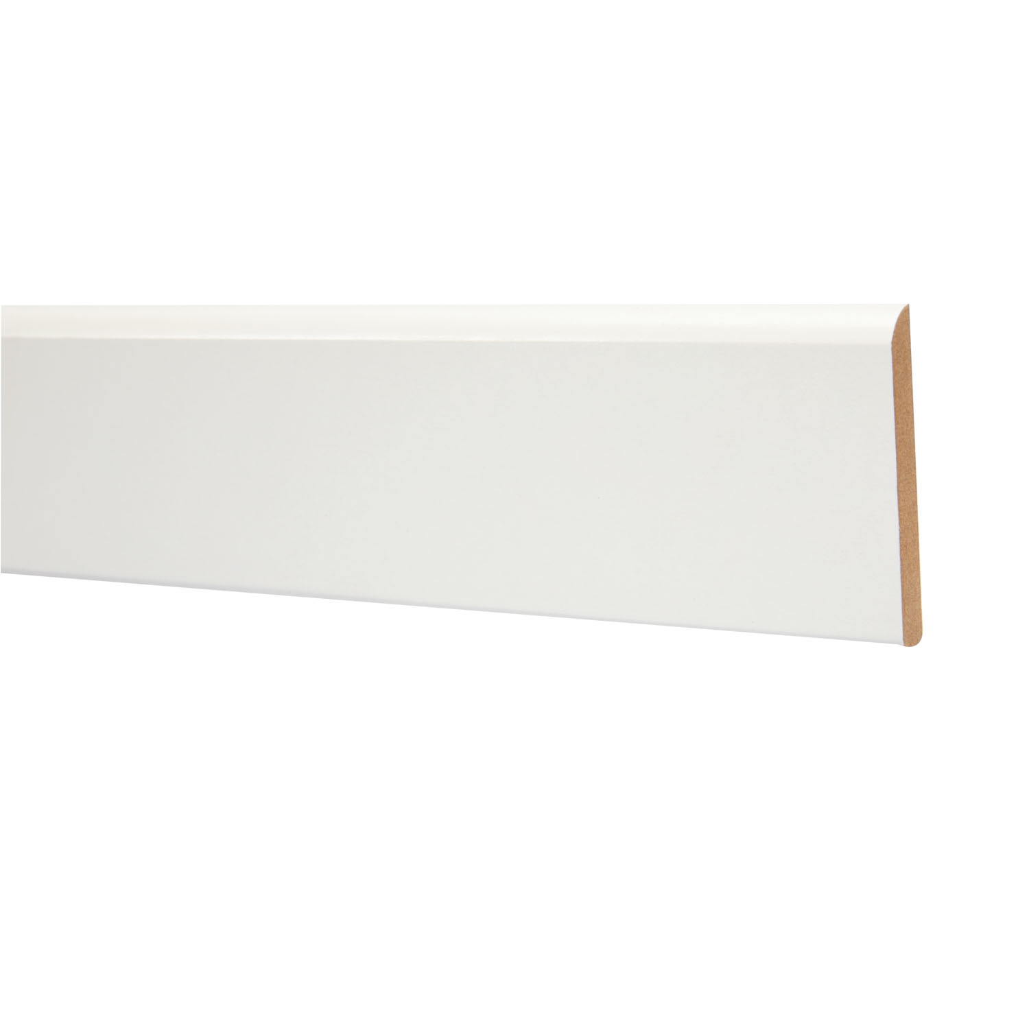 Set pervaz folie, MDF, alb, 6 x 210 cm