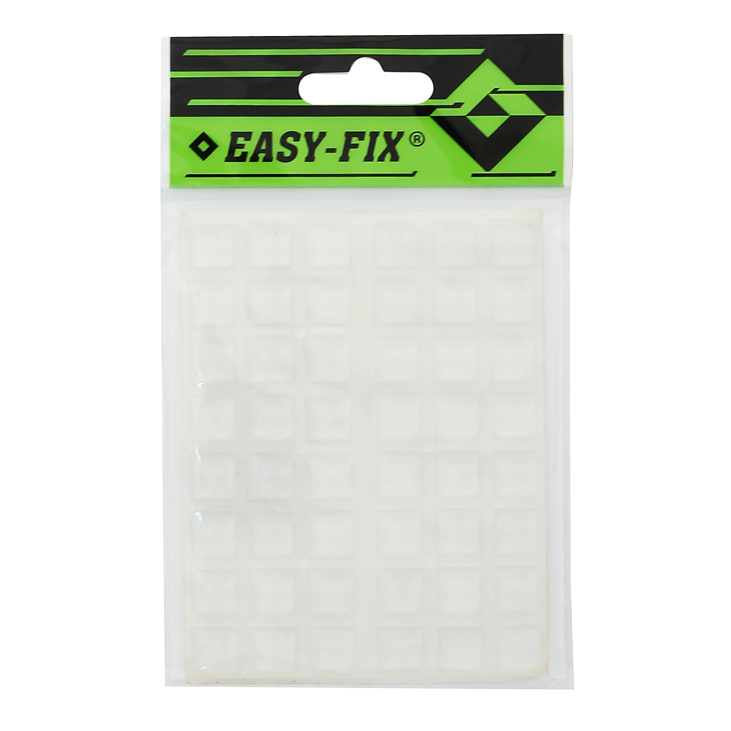 Bumpon autoadez 13x13x3.0mm transp 48