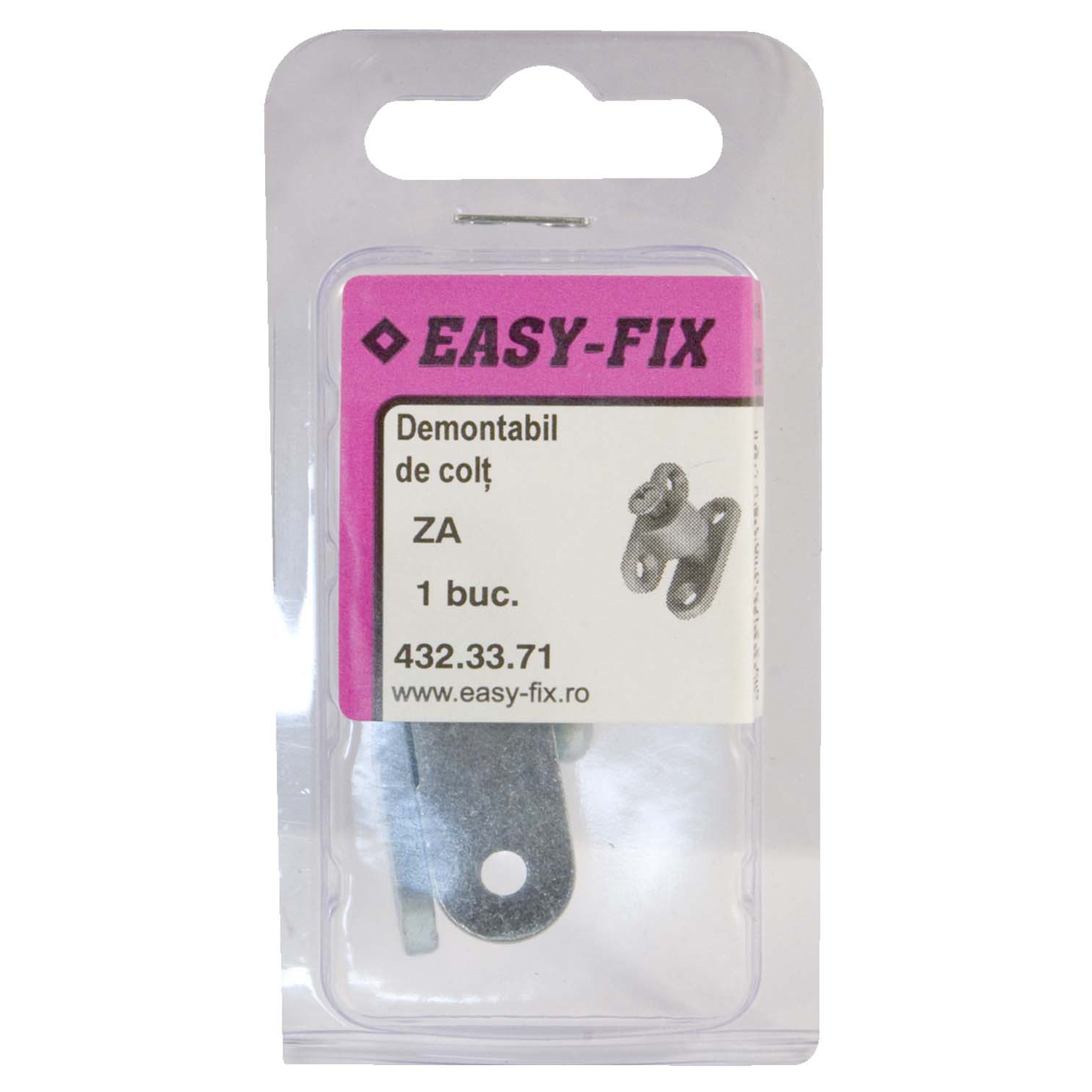 Demontabil de colt cu surub za 1buc
