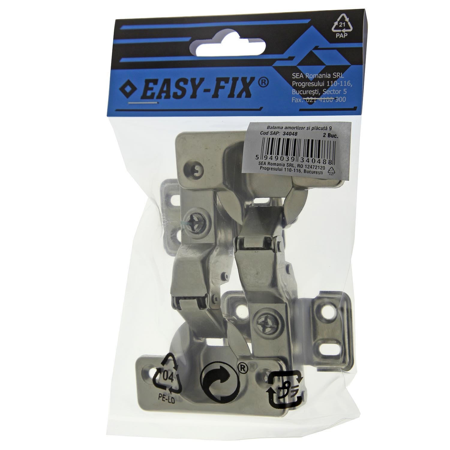 Balama amortizor si placuta 9 2buc