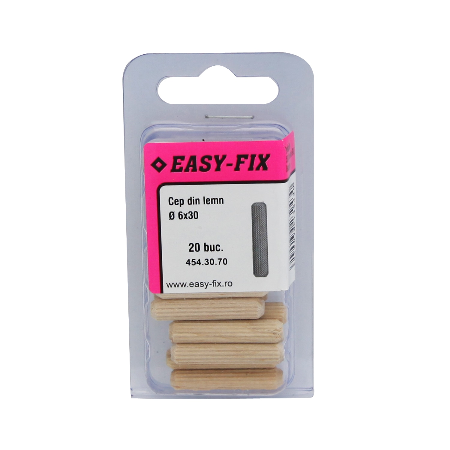 Cep lemn mesteacan asamblare 6x30 20 buc