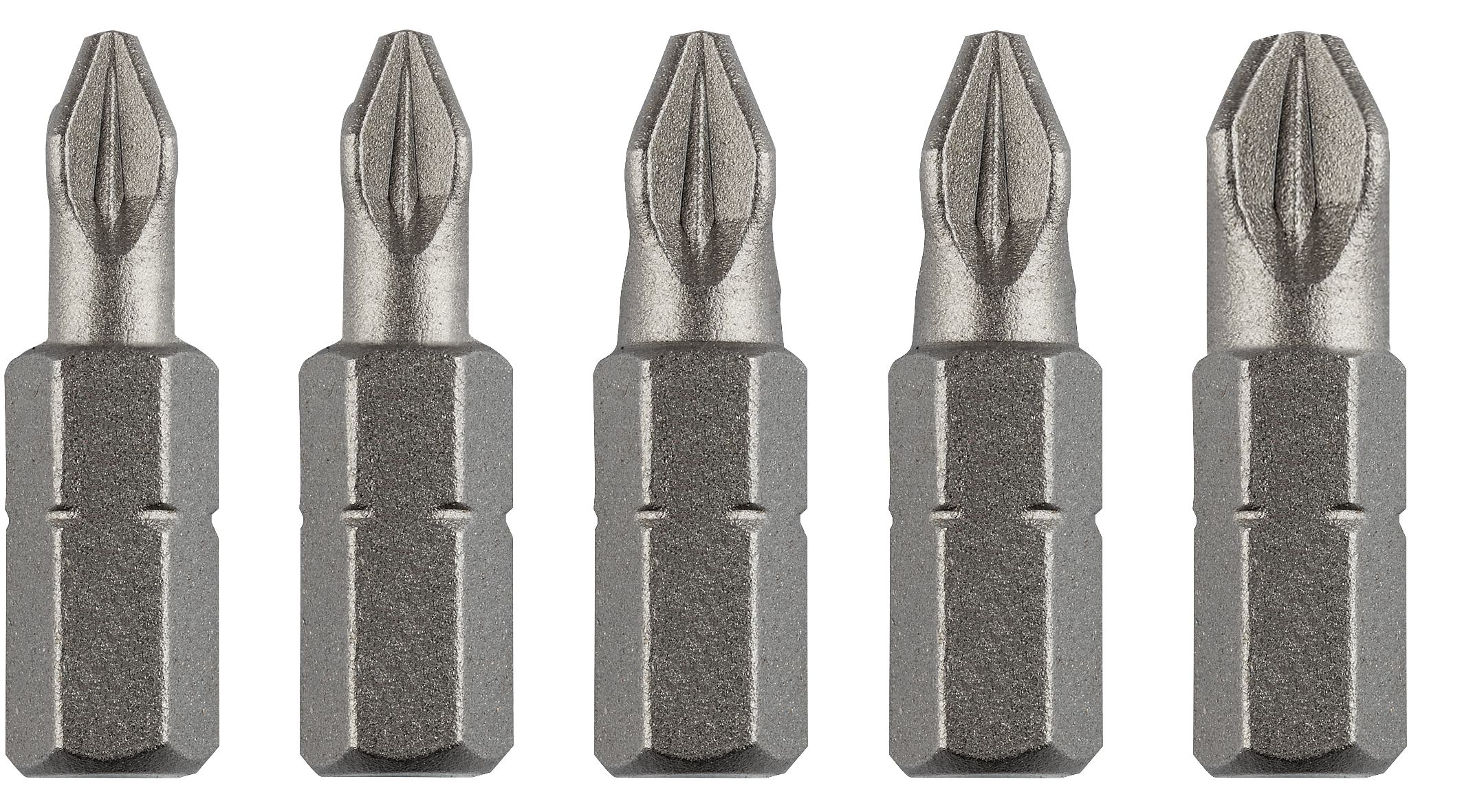 Set 5 biti 25mm pz1 pz2 pz3  Kwb