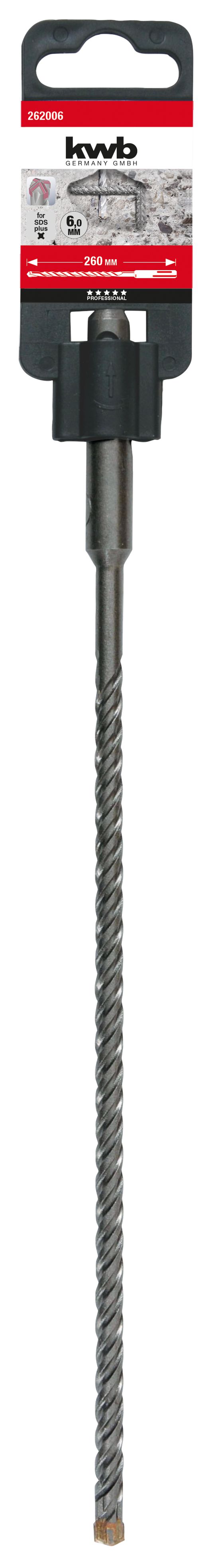 Burghiu SDS Plus, c4. 6 x 260 • Kwb