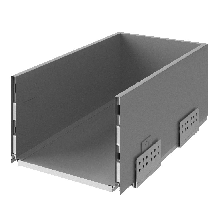 Sertar adanc GoodHome Soto, 30 cm, gri