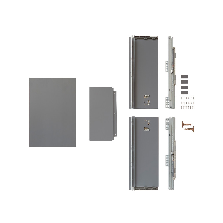 Sertar adanc GoodHome Soto, 30 cm, gri