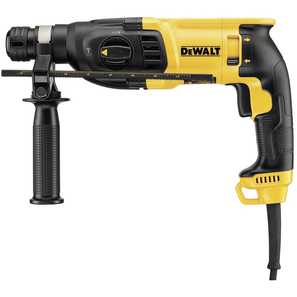 Ciocan rotopercutor SDS-Plus DEWALT D25133K, 800 W, 26 mm, fara acumulator, negru/galben