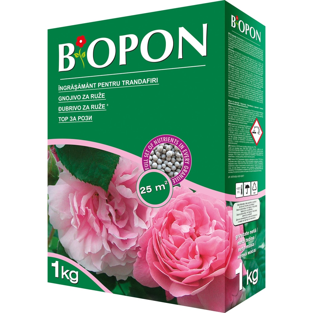 Ingrasamant pentru trandafiri Biopon, 1 kg