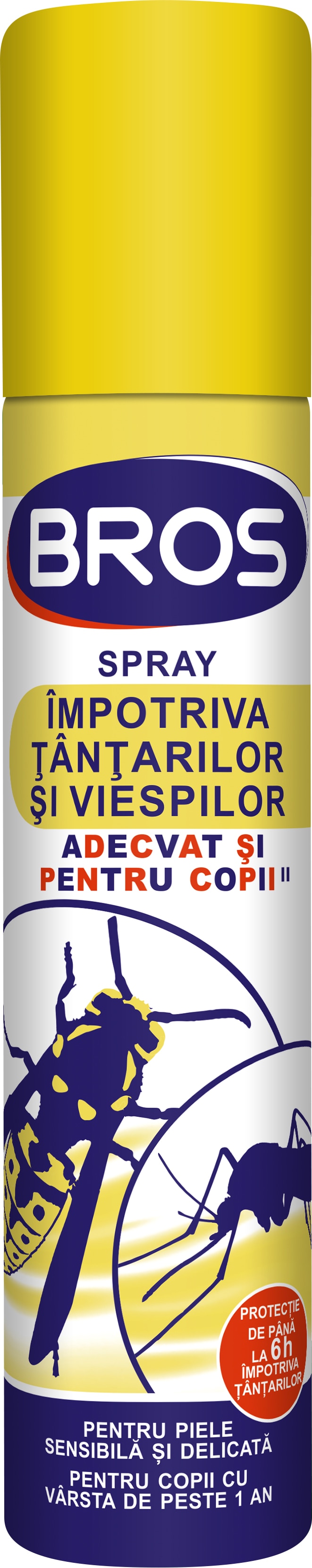 Spray contra tantarilor si viespilor, 90 ml  Bros