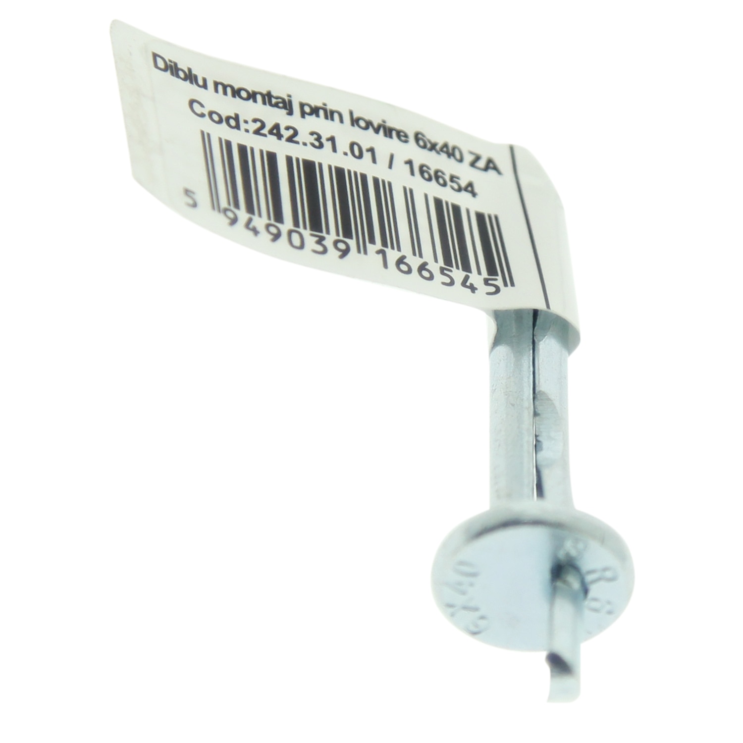 Diblu montaj prin lovire 6x40 za