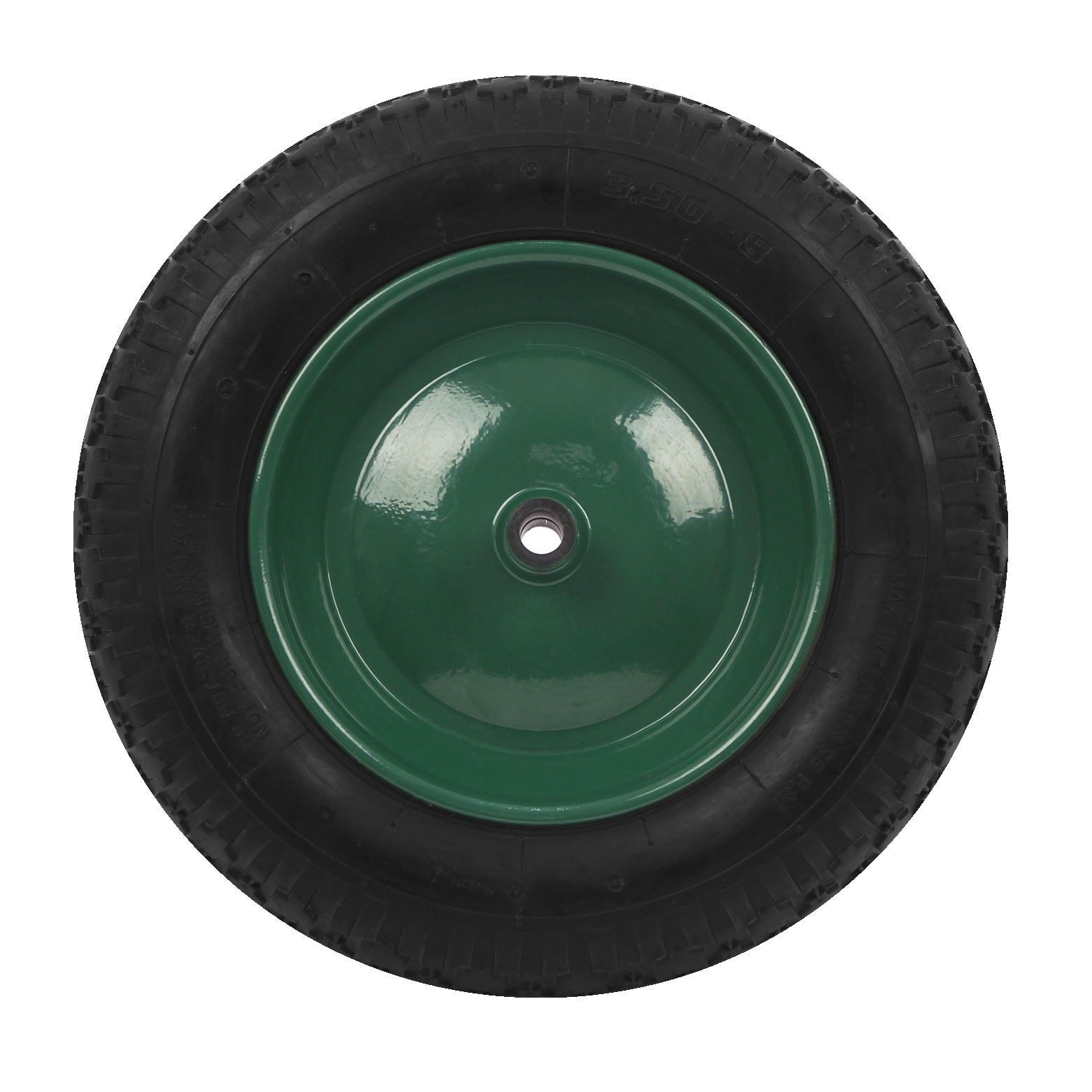 Roata metalica pneumatica din cauciuc ptr roaba, 3,5 x 8 • Altrad/Limex 