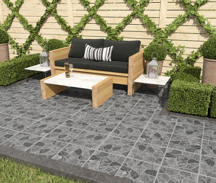 Gresie Exterior, Gri, 33,3 x 33,3 cm, suprafata 1,66 mp, Kai Toppstone