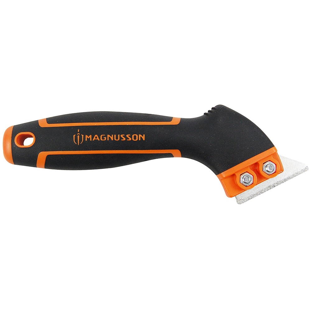 Racleta pentru rosturi faianta MAGNUSSON, 5 x 19 cm, plastic si carbura de tungsten, negru
