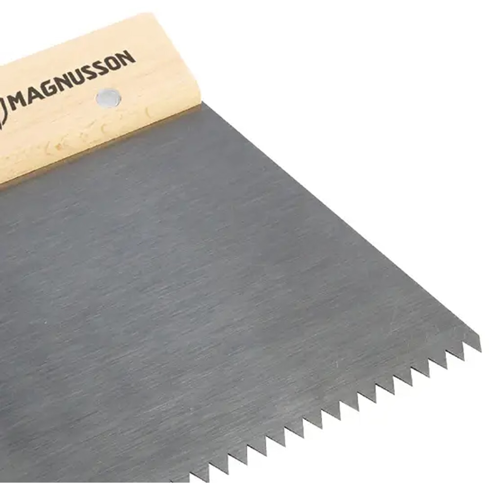 Gletiera pentru adeziv MAGNUSSON V6, dinti 6mm, otel, argintiu