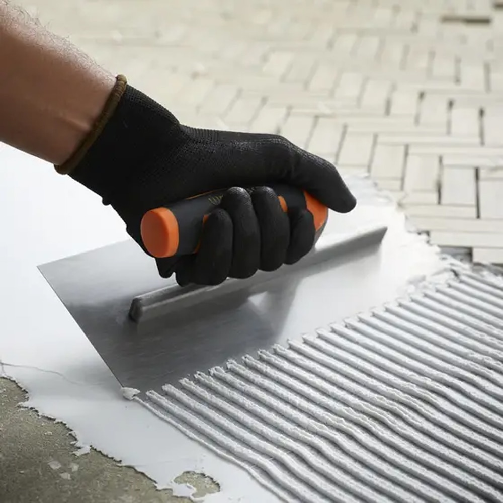 Gletiera MAGNUSSON U6, dinti 6mm, otel, argintiu