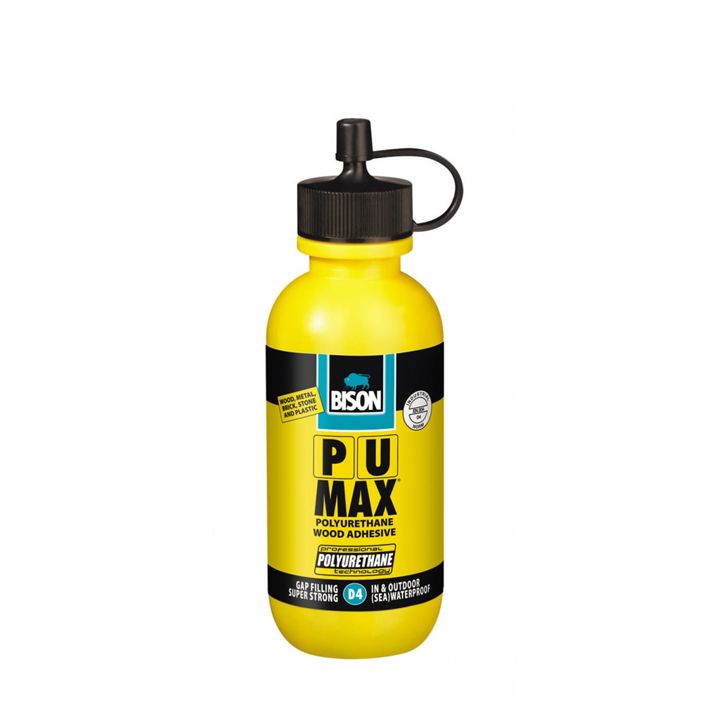 Adeziv poliuretanic pentru lemn, transparent, 75 ml  Bison PU Max