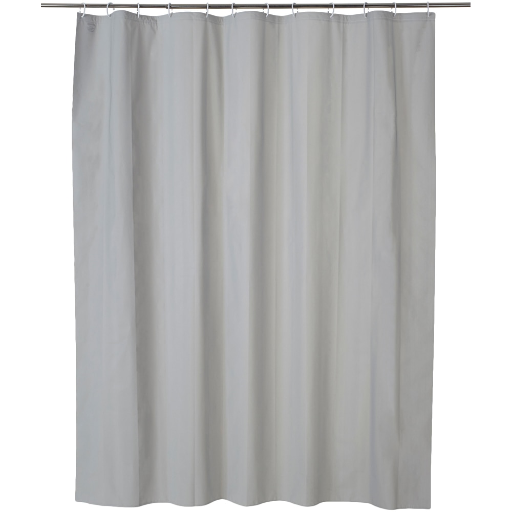 Perdea dus Drina GoodHome, poliester, 180x200 cm, gri