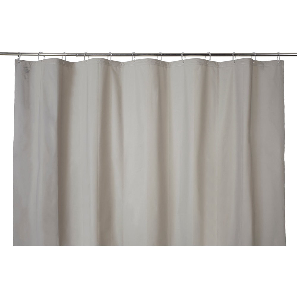 Perdea dus Drina GoodHome, poliester, 180x200 cm, maro deschis