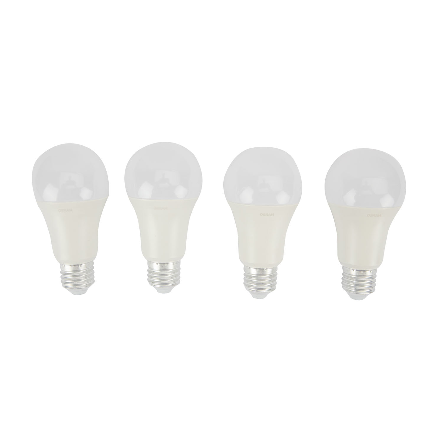 Set 4 becuri LED, E27, 75W, 2700K  Osram
