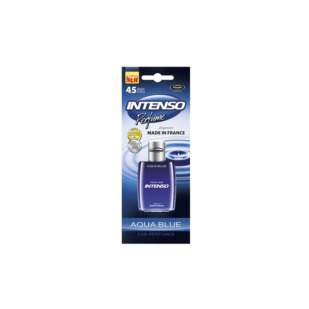 Aroma car intenso parfum gel aqua blue