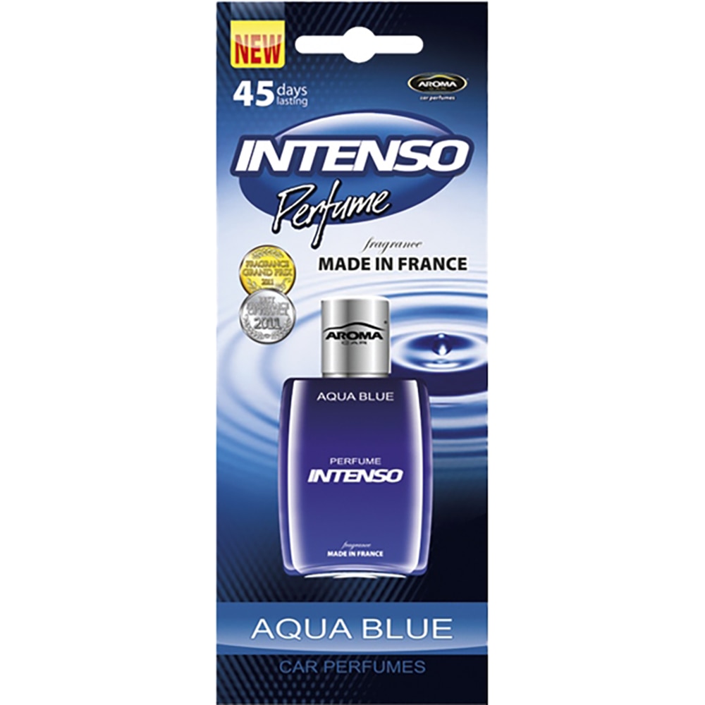 Odorizant auto AROMA Intenso Perfume, gel, Aqua Blue