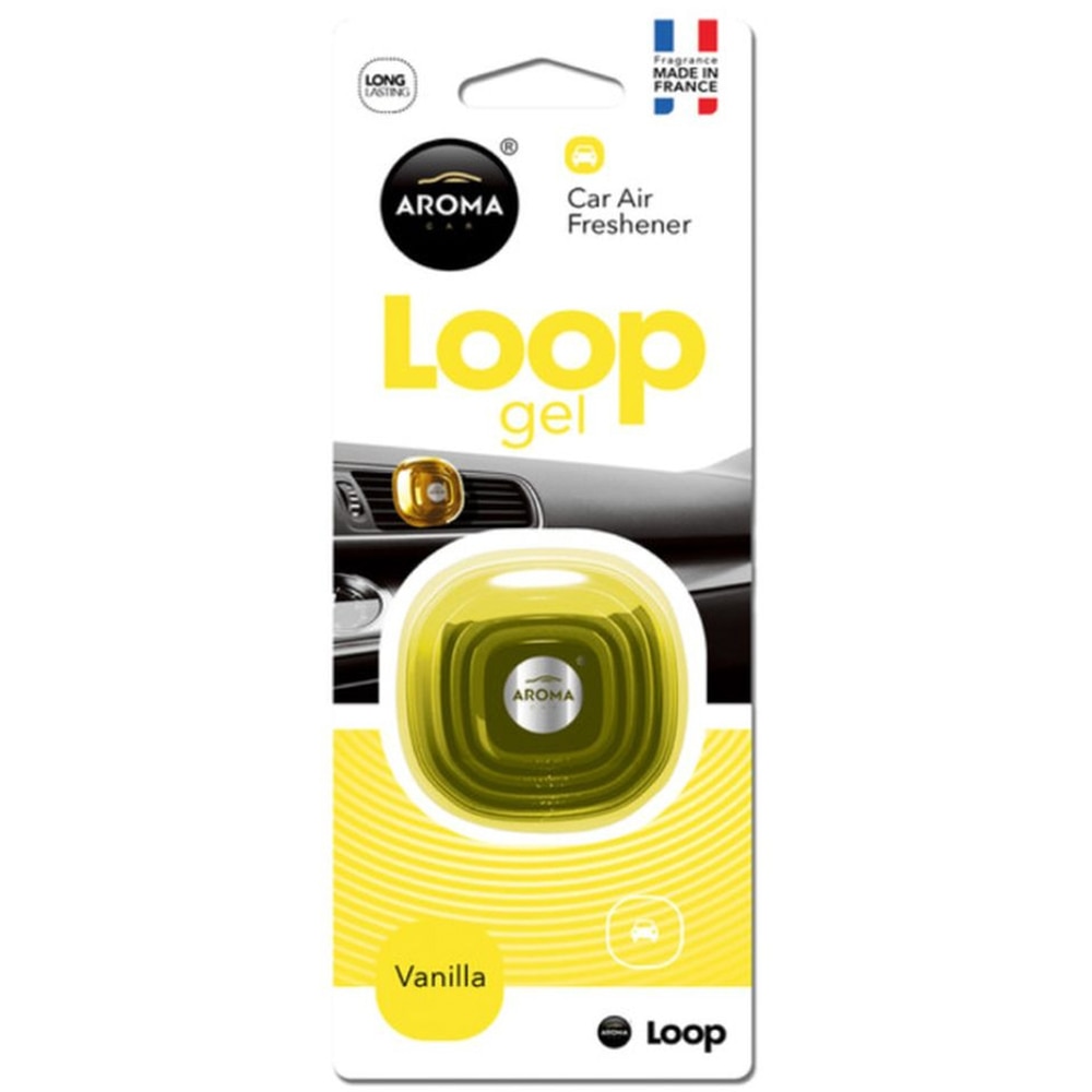 Odorizant auto AROMA Car Loop, gel, Vanilla