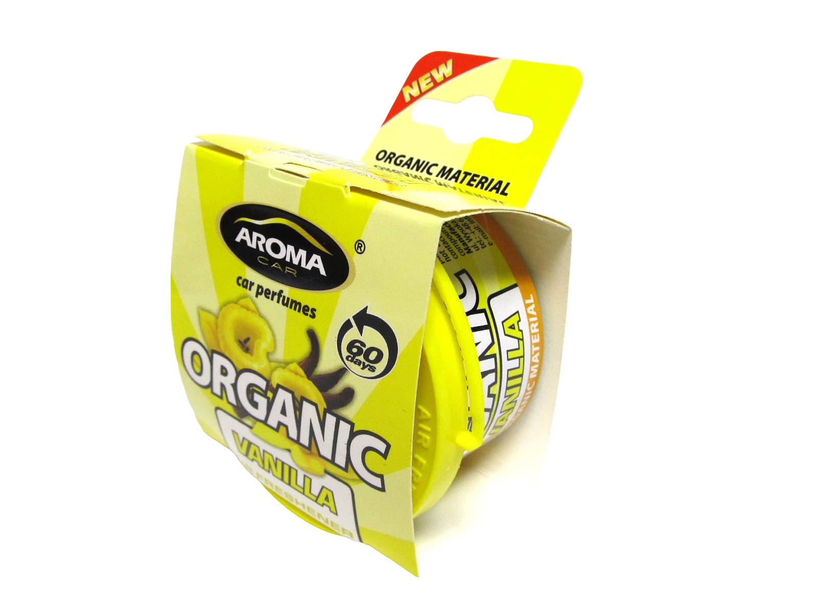 Aroma Car Organic Vanilla