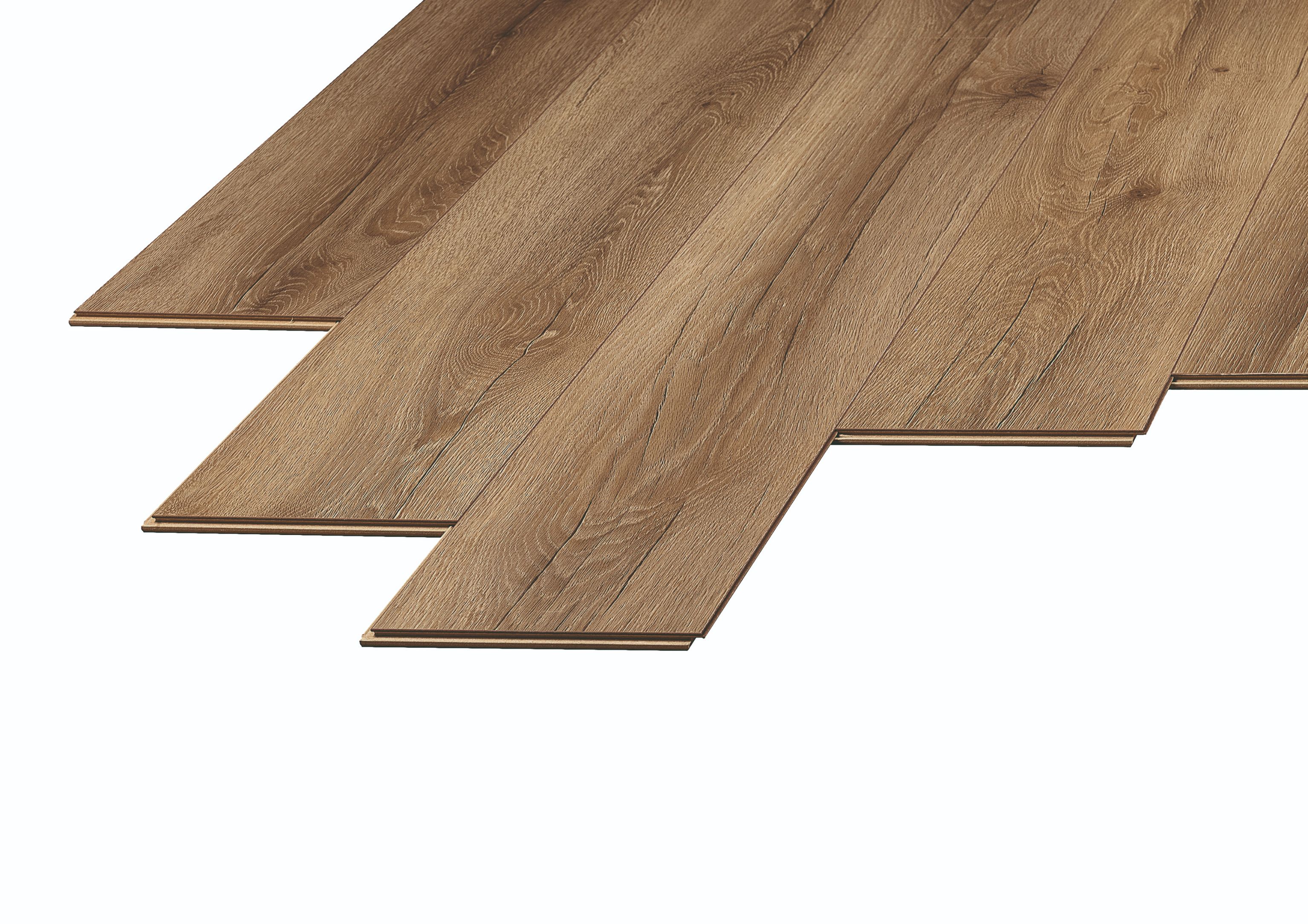 Parchet laminat GoodHome, 8 mm, maro, acoperire per cutie 2.13 mp, AC4, HDF