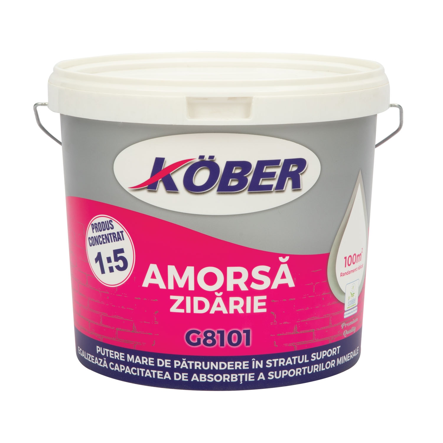 Amorsa pentru zidarie, 4 L • Kober