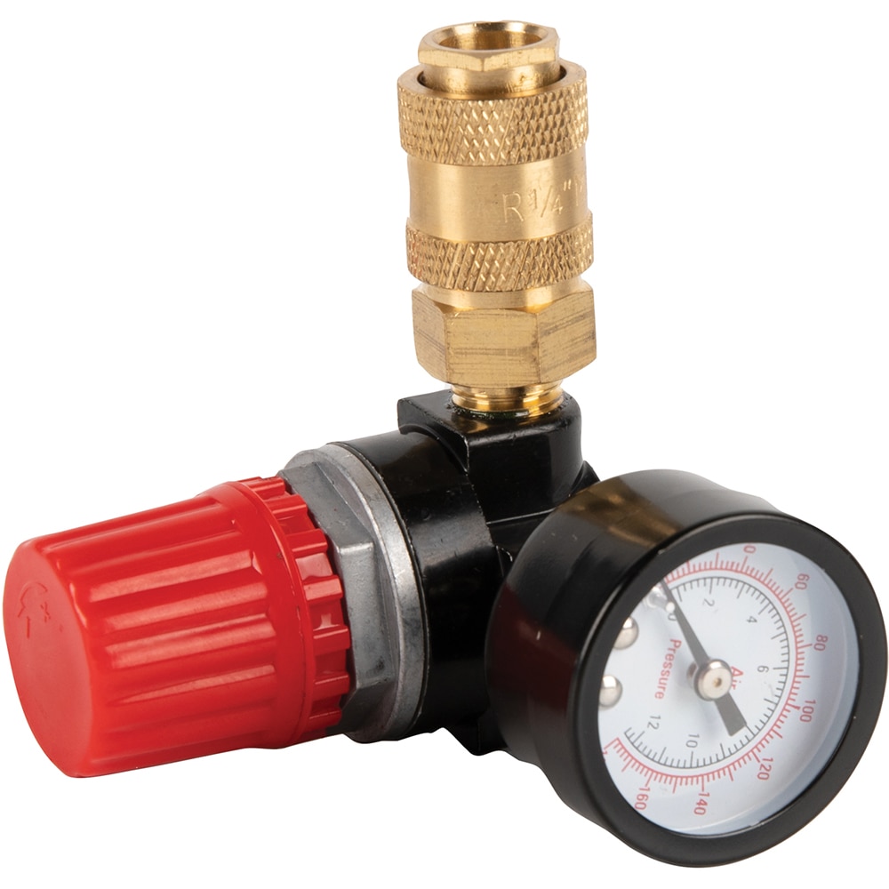 Regulator presiune aer cu manometru STANLEY 152166XSTN, 12bar, cupla rapida