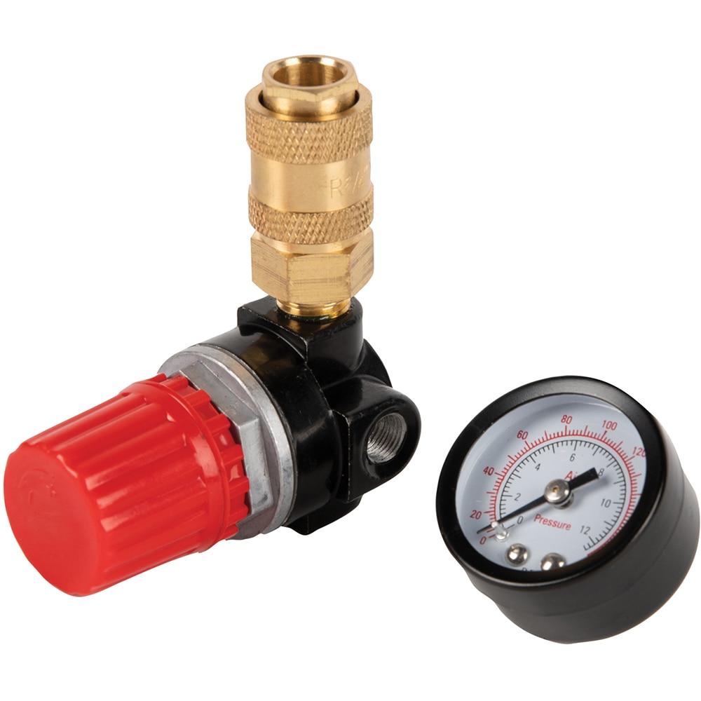 Regulator presiune aer cu manometru STANLEY 152166XSTN, 12bar, cupla rapida