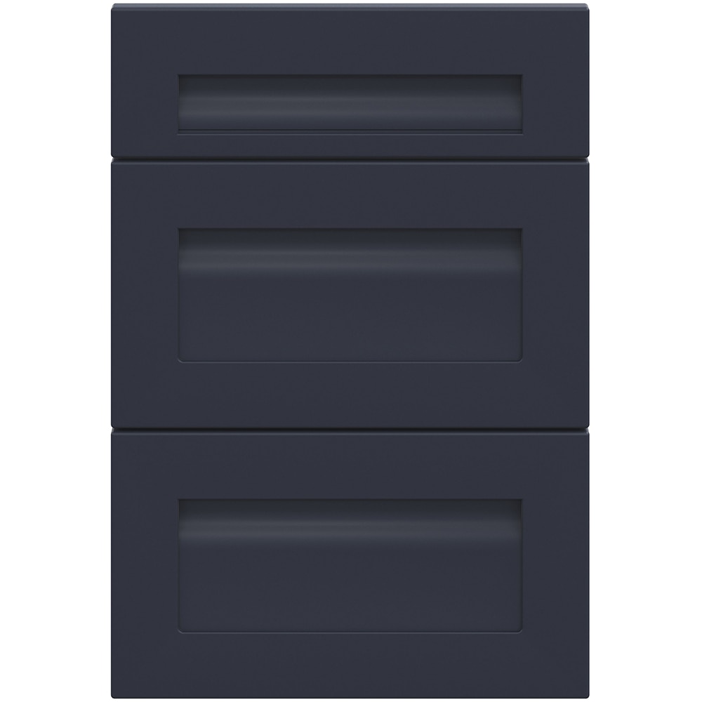 Front usa GOODHOME Garcinia, 49.7 x 71.5 cm, albastru mat