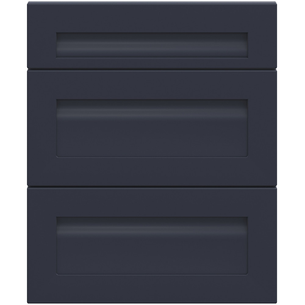 Front usa GOODHOME Garcinia, 59.7 x 71.5 cm, albastru mat