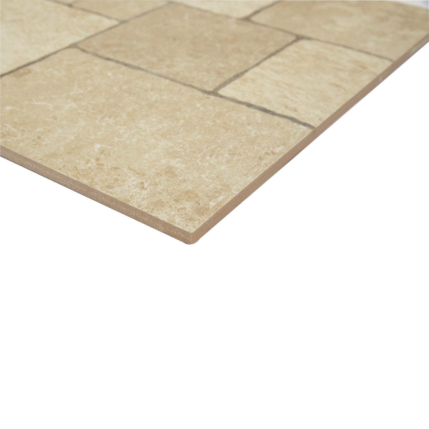 Gresie Exterior, Bej, 33 x 33 cm, suprafata 1,55 mp • Leon