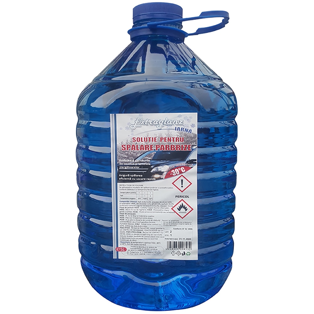 Lichid parbriz EXTRAGLANZ, iarna, -20C,5l