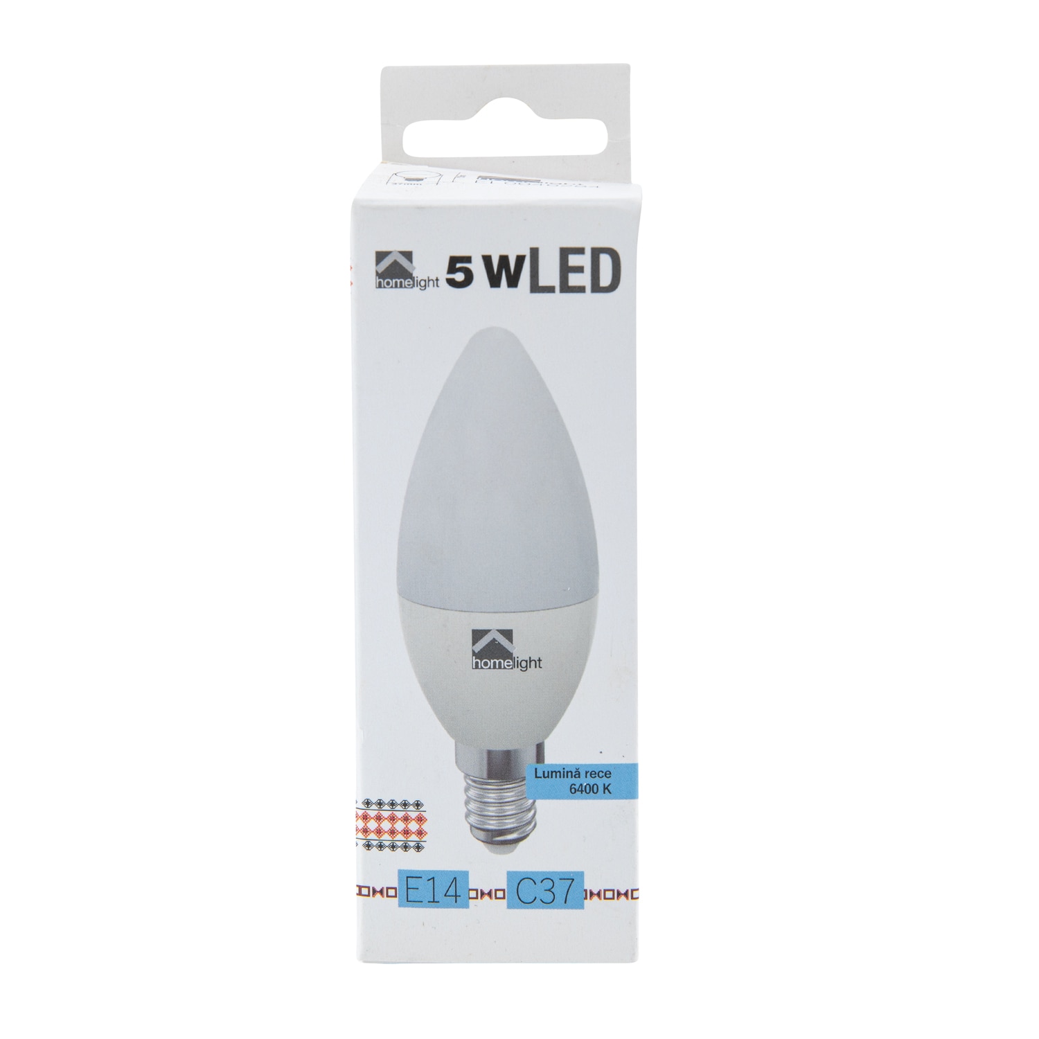 Bec LED Homelight EL0046284, E14, 5W, 6400K