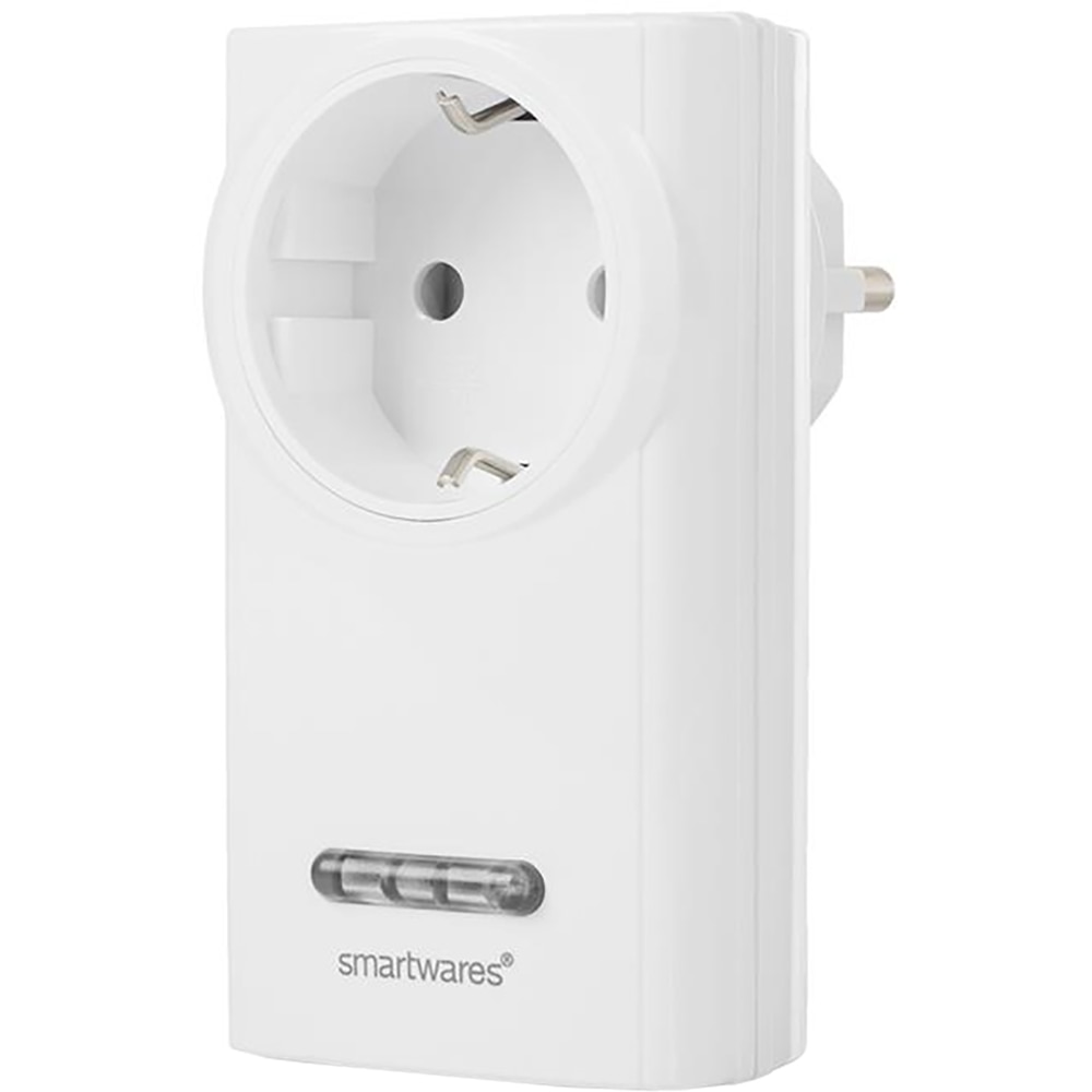 Comutator alimentare wireless Smartwares SH5-RPS-36A, Wi-Fi, 3600W, 30 m, alb