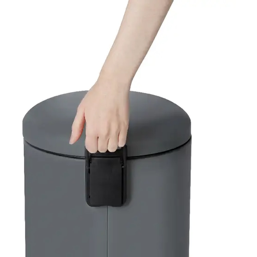 Cos de gunoi COOKE & LEWIS 101103699, 30l, inox, gri