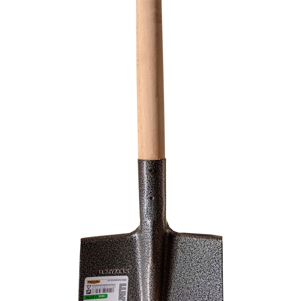 Cazma varf rotunjit LumyTools Profi, otel-lemn, 160 cm