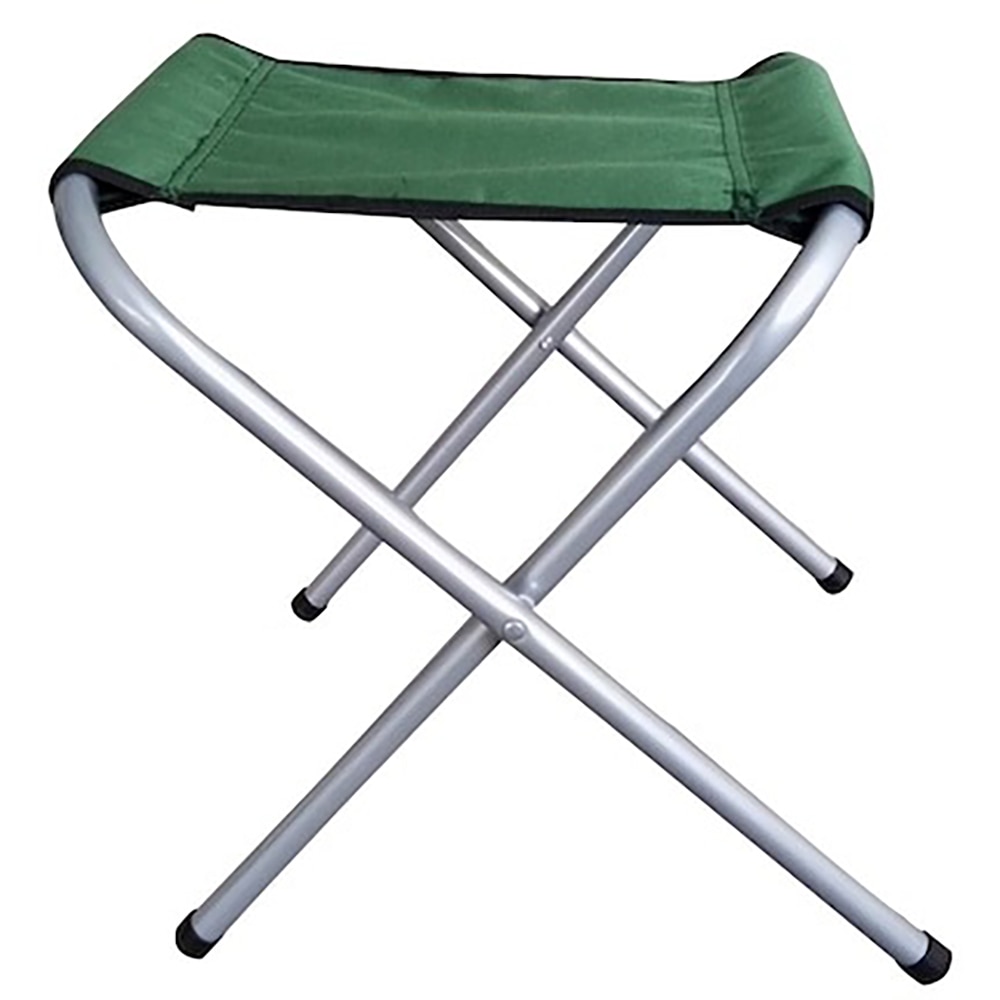 Scaun gradina si camping Ucamp, metalic, pliabil, 36 x 39 x 30 cm, verde