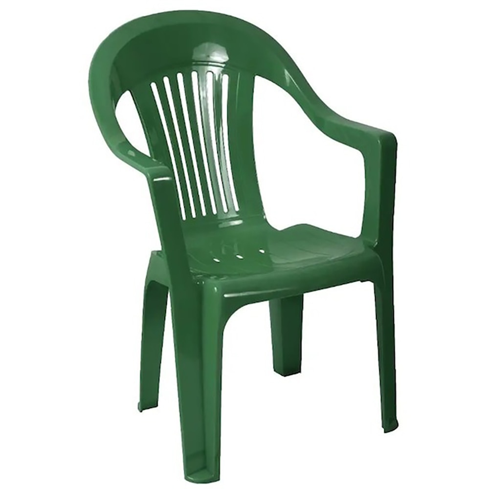 Scaun gradina Napochim Sole, plastic, 57 x 54 x 90 cm, verde