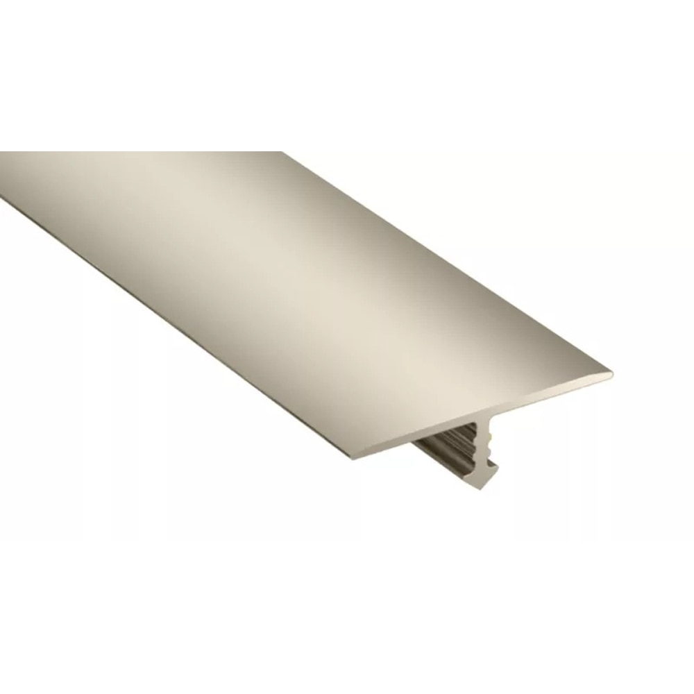 Profil de trecere parchet GOODHOME Anod, aluminiu, 16 x 2000 mm, gri