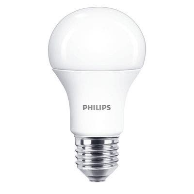 Bec LED, E27, 60W, 2700K, sticla, model A60 • Philips
