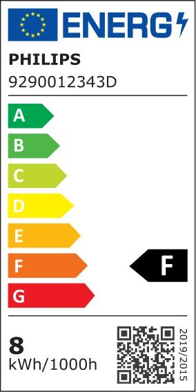 Bec LED, E27, 60W, 2700K, sticla, model A60 • Philips