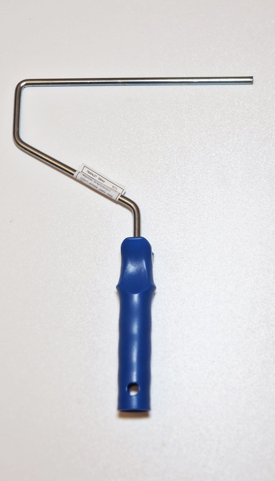 Maner tija pentru role, D8, 23 cm, cauciuc