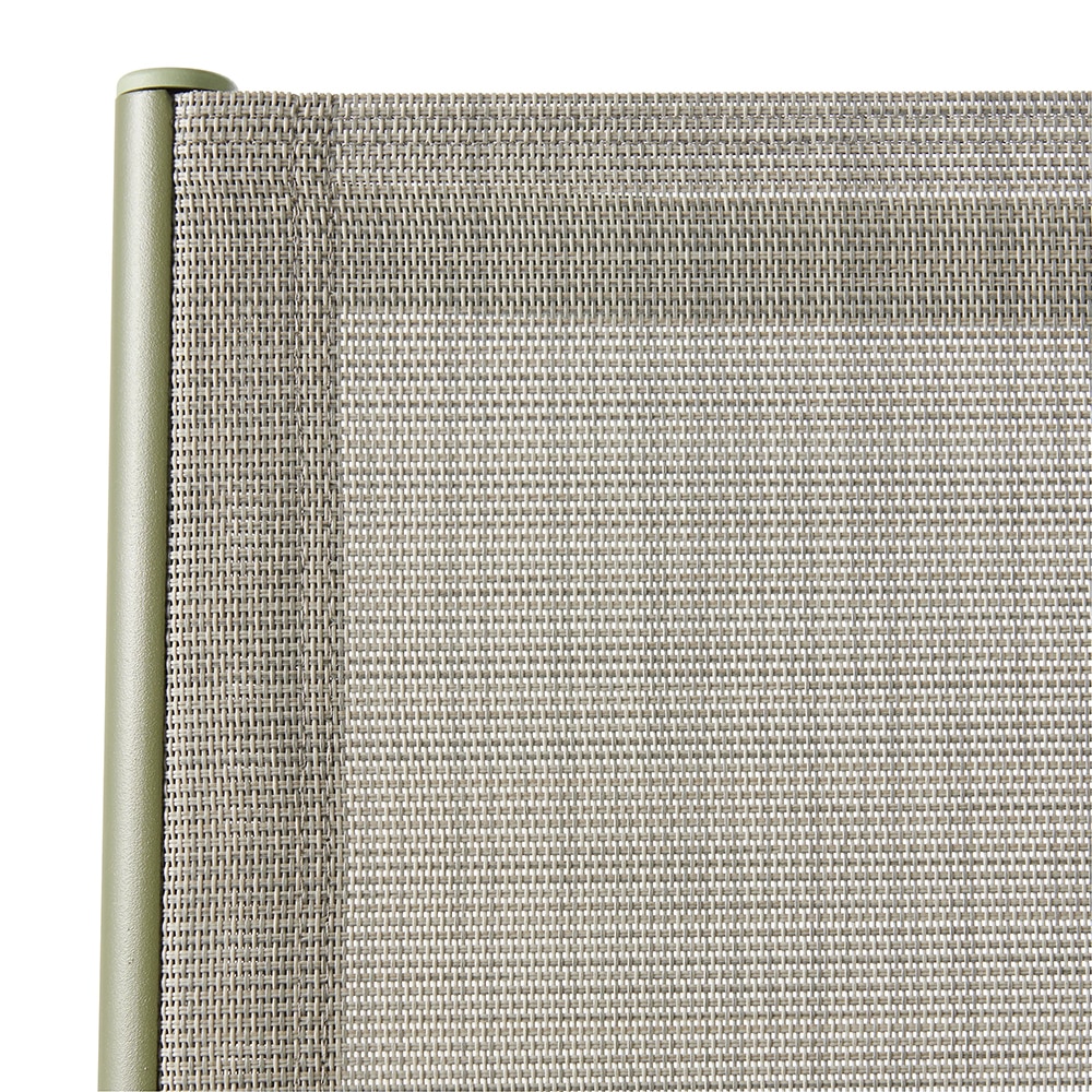 Scaun terasa GOODHOME Akoa, aluminiu, 55.4 x 55.1 x 83 cm, verde