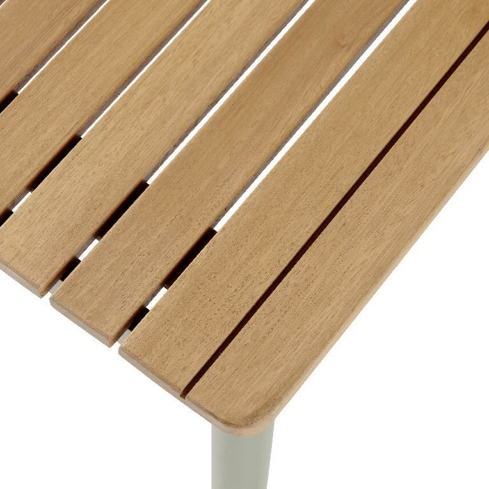 Set mobilier gradina GOODHOME Akoa, 4 piese, verde