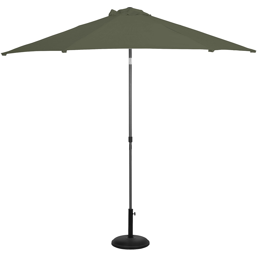 Umbrela terasa GOODHOME Carambole, aluminiu, 270 x 223 cm, verde