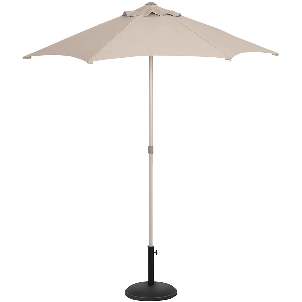 Umbrela terasa GOODHOME Carambole, aluminiu, 200 x 215 cm, bej