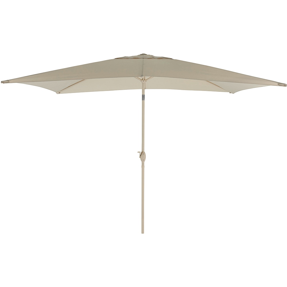 Umbrela terasa GOODHOME Carambole, aluminiu, 300 x 197 cm, bej